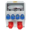 Caixa de Tomada Industrial 2 Polos 220‑250V 5 Polos 380‑415V Tomadas Disjuntores C16 C32 Caixa de Distribuição de Energia