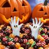 1 Pair Hand Ghost Statues Gothic Hands Resin Ornaments Home Desktop Spooky Hand Figurines for Halloween Horror Theme Decoration