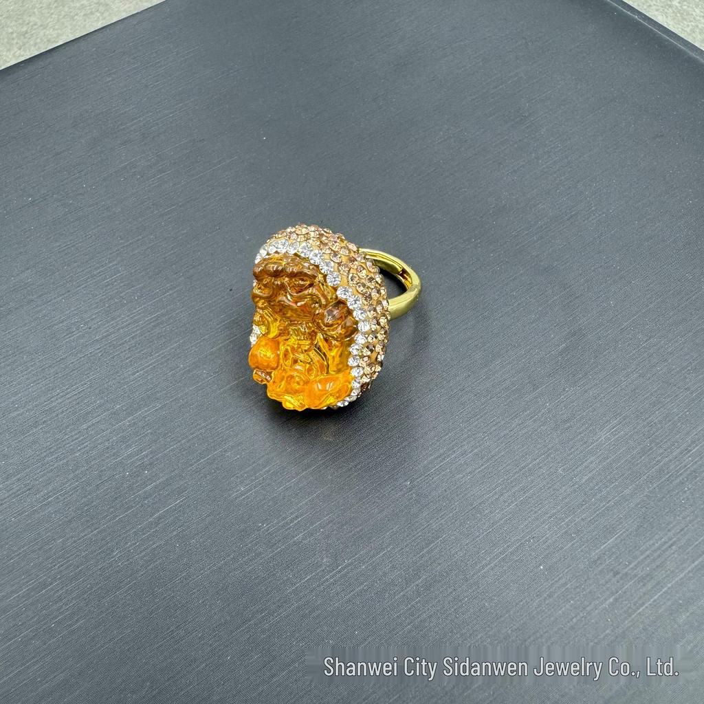 Pixiu Inlaid Baroque Pearl & Jade Vintage Jewelry Set - Three Pieces