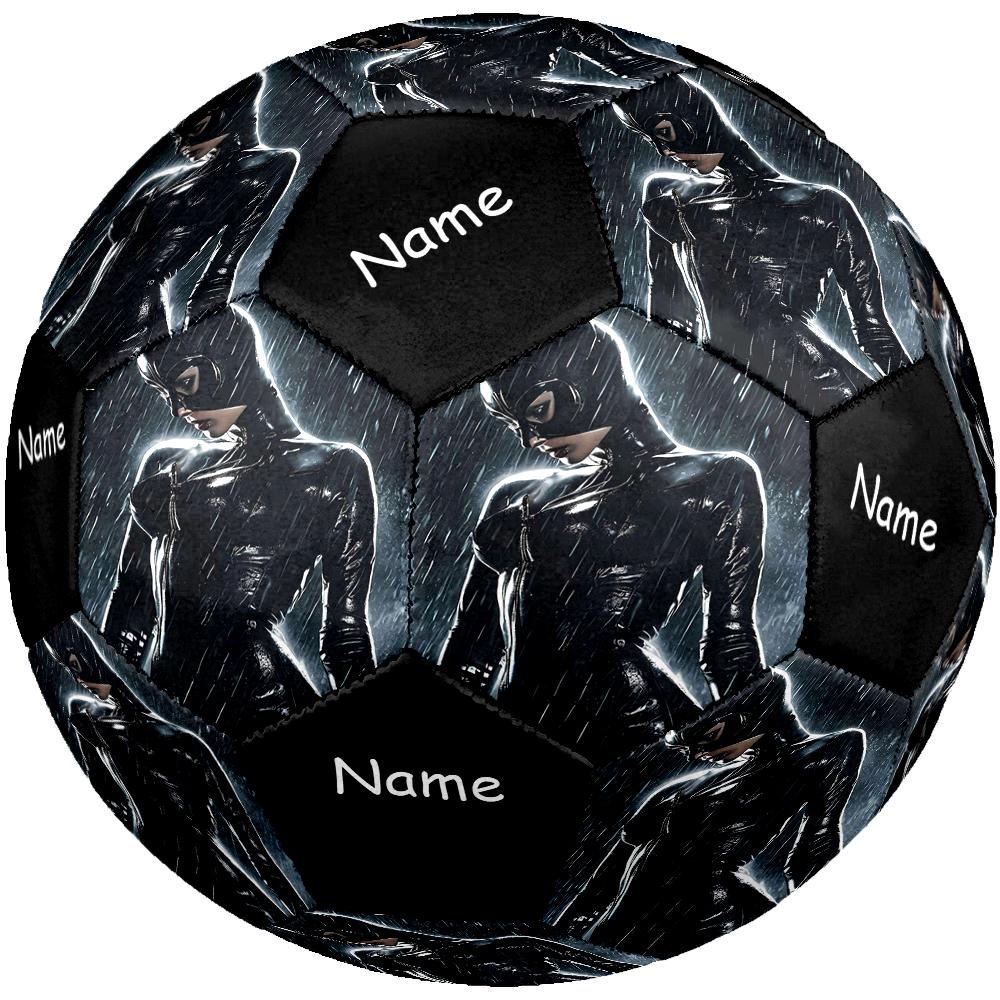 Custom Name Batman Theme Size 5 Soccer Ball, Suitable for Both Indoor and Outdoor Matches, a Gift Suitable for Everyone.