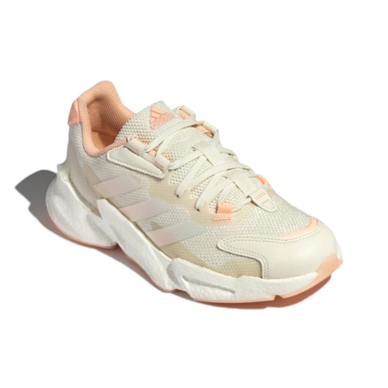 Adidas X9000l4 Cozy Wear Resistant Shock Absorption Gray Pink Women's Sneakers GZ6095