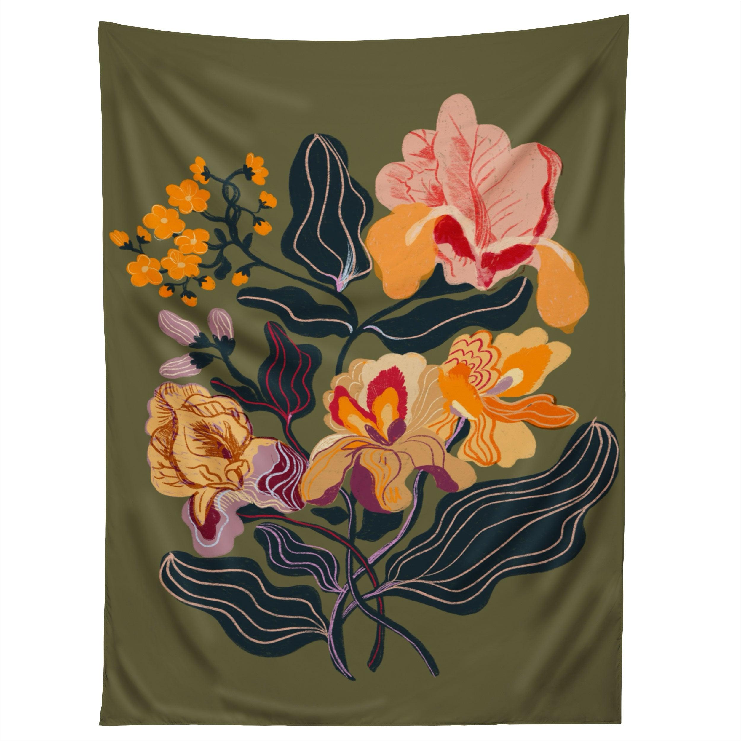 IRIS DREAM tapestry 75x100