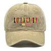 "BELGIUM" "GO RED DEVILS" Flag Printed Baseball Cap , Adjustable Snapback Baseball Cap Trendy Casual Hip Hop Raw Brim Woman's Cap