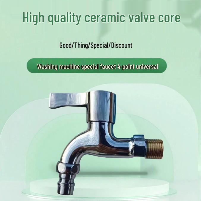Durable Ceramic Core Single Handle Faucet: Quick Open, Explosion-proof, Freeze-proof & Sun-proof