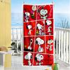 Snoopy Valentine's Day Vibrant Beach Towel Lightweight Comfortable for Surfing, Swimming Vibrant Pattern Perfect Gift for Friends & Family