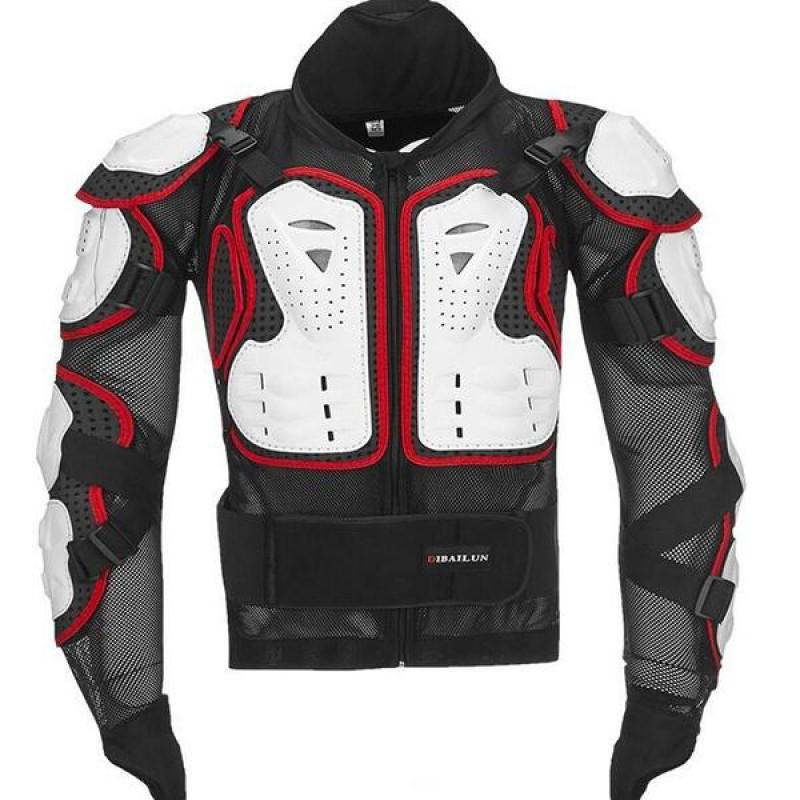 Giacca Paraschiena per Moto da Corsa per Adulti Armatura Protettiva Traspirante Giubbotto di Sicurezza per la Guida Leggero Resistente agli Impatti