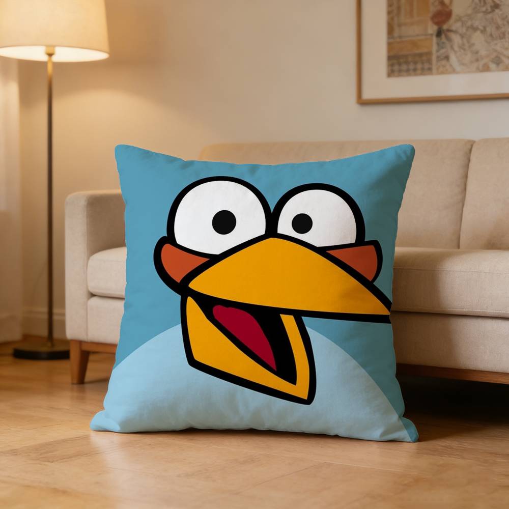 AAngry Birds Pillow Case Pattern Printed Pillowcase For Living Room Sofa Cushion Cover