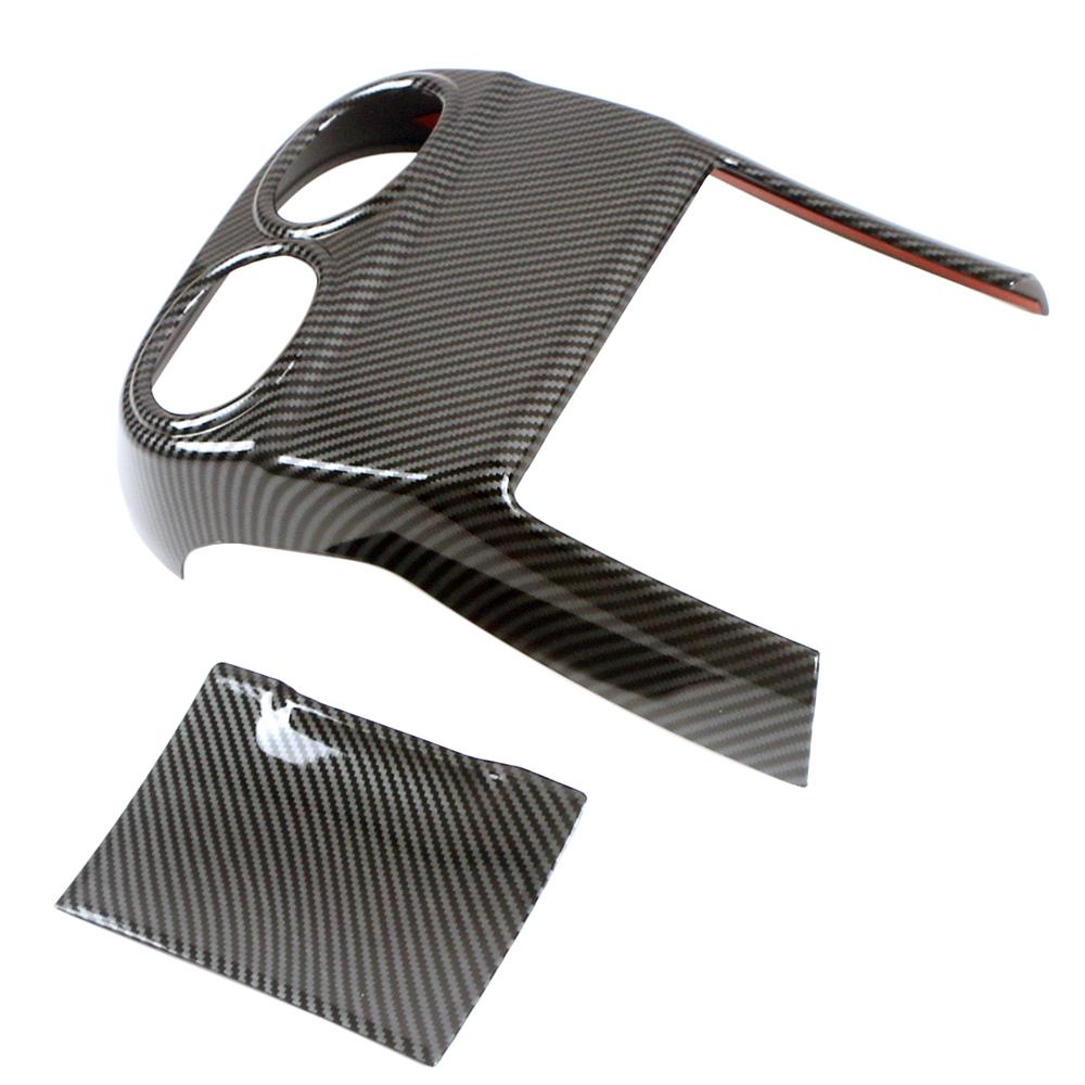 Für Mercedes Benz C-Klasse W206 2024 2024 Auto-Mittelkonsole Armlehnenbox Hinten AC Air Outlet Vent Rahmenabdeckung Verkleidung Anti-Kick-Platte