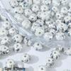 3D Ceramic Panda Heart Flower Beads for DIY Bracelets