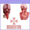 Bw Gy-a019 Langtong Monster Latex Kaal Tiran Hoofddeksel Halloween Horror Masker