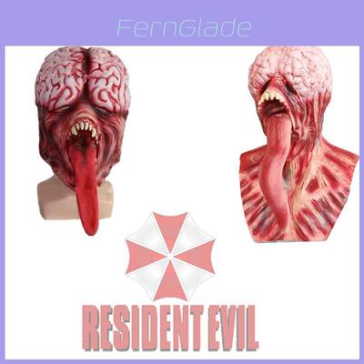 Bw Gy-a019 Langtong Monster Latex Kaal Tiran Hoofddeksel Halloween Horror Masker