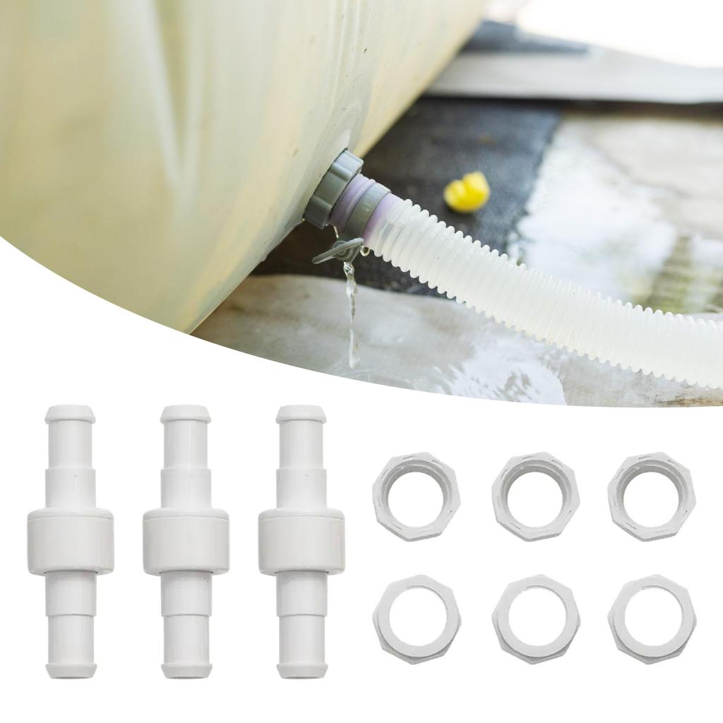 3Pcs Hose Swivels Replacement Pool Cleaner Ball Bearing Swivels for 180 280 380 3900 Pool Cleaner Part Easy to Install