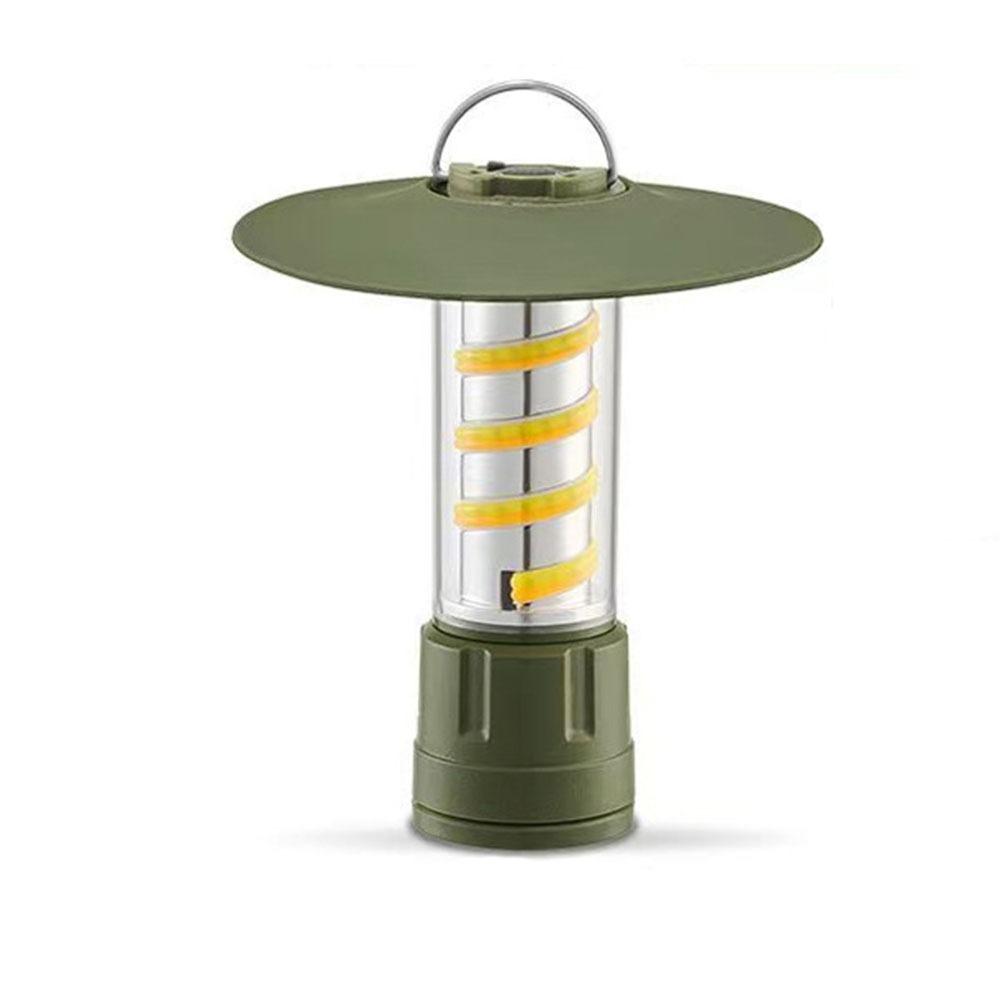 USB Rechargeable Camping Lamp Aluminum Zinc Zinc Alloy Portable Lantern Folding Lamp Outdoor