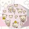 Japanese cartoon cute rilakkuma umbrella sun protection ultraviolet rain dual-purpose sun umbrella folding vinyl umbrella