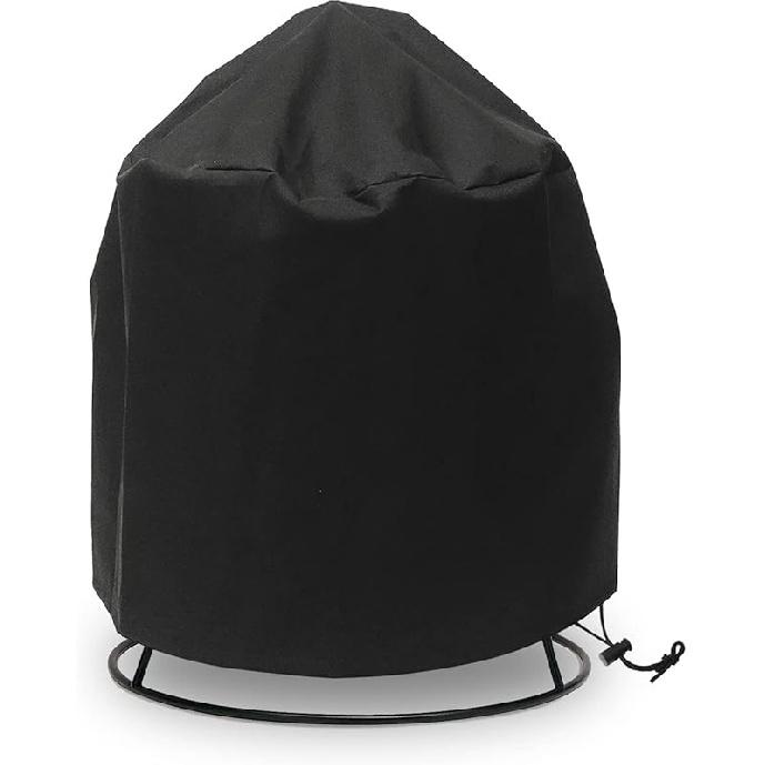 ZJYWSCH Grill Cover for Kamado Joe Jr Junior and Char-Griller Akorn Jr Portable Charcoal Ceramic Egg Grill Cover Heavy Duty Kamado Joe Jr Cover