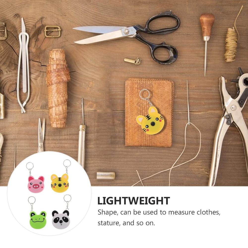 Plastic Telescopic Ruler Automatic Telescopic Tape Measure Body Measuring Tape  Tiger