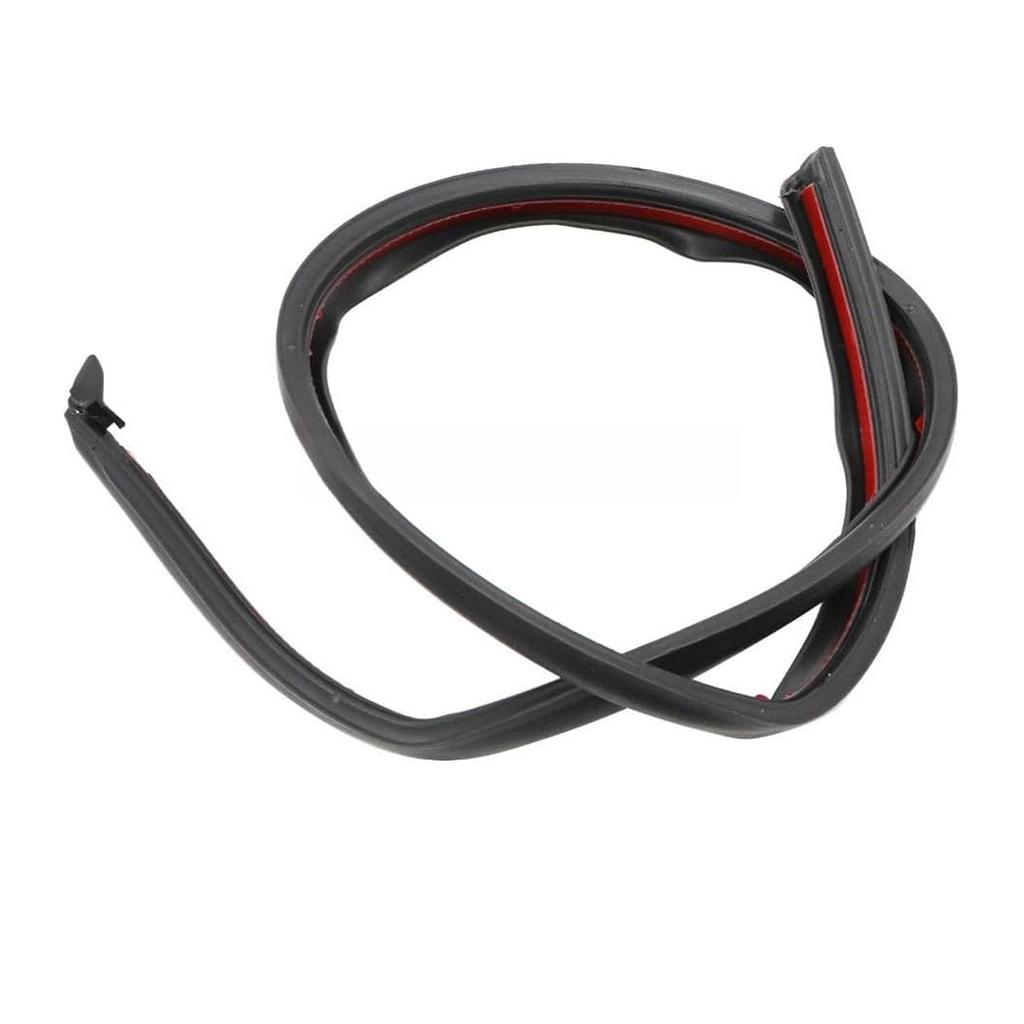 2pcs Vehicle Door Protector Seal For X5M F15 Models Weatherproof Sound Insulation Black Plastic 51767318509 51767318510