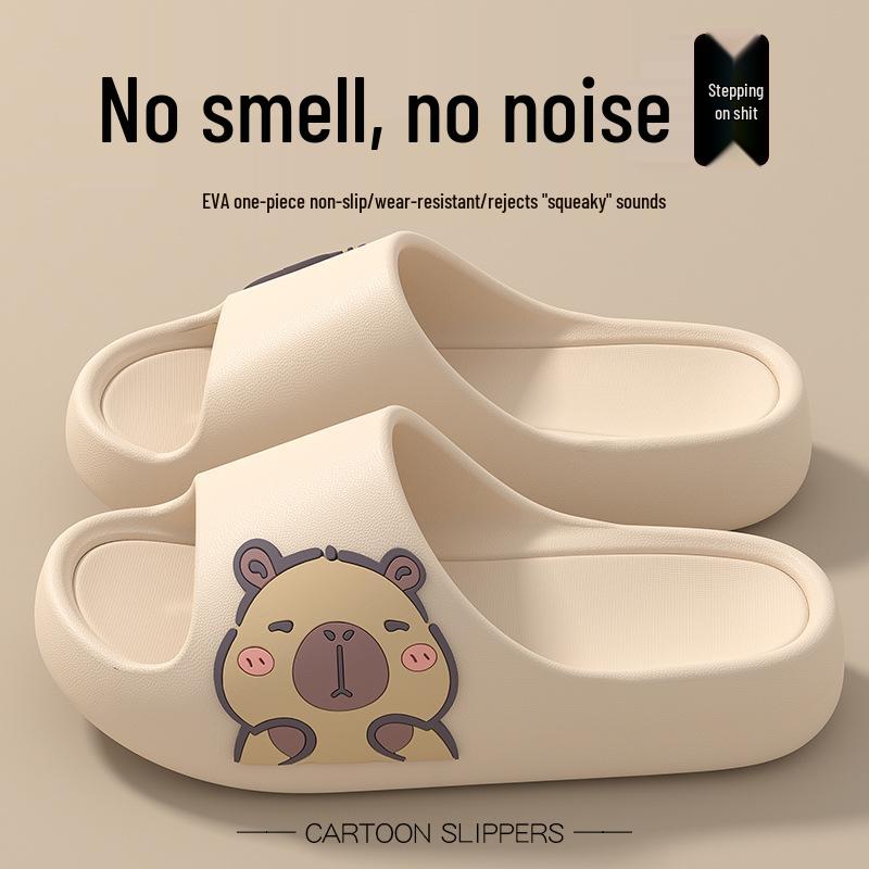 Men's 2025 Anti-Slip EVA Thick-Sole Bathroom Shower Slippers