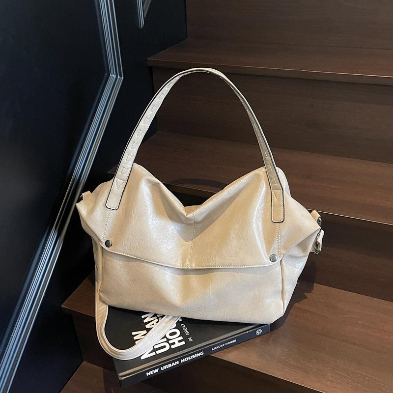 Retro Women's Bag Large-capacity Fashionable Single-shoulder Crossbody Bag Ladies' Handbag
