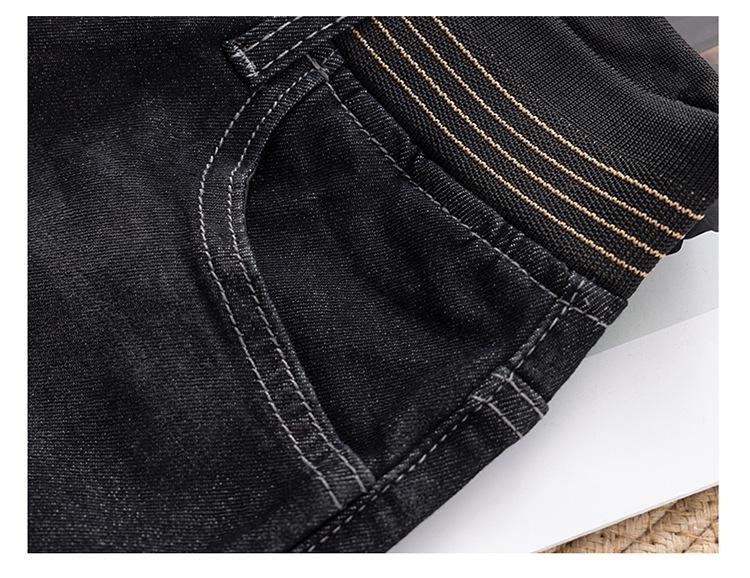 Women's High-Waisted Fleece-Lined Jeans - 2025 Winter Fashion - Lamb Fleece Cotton Micro-Flare Pants