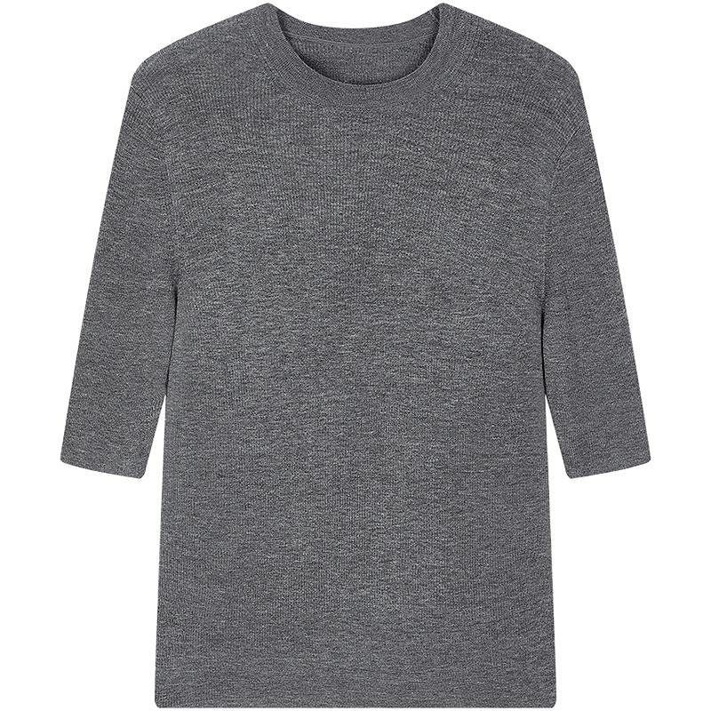 

JNBY 2025 Autumn New Slim Fit Short Sleeve Knit Top XL