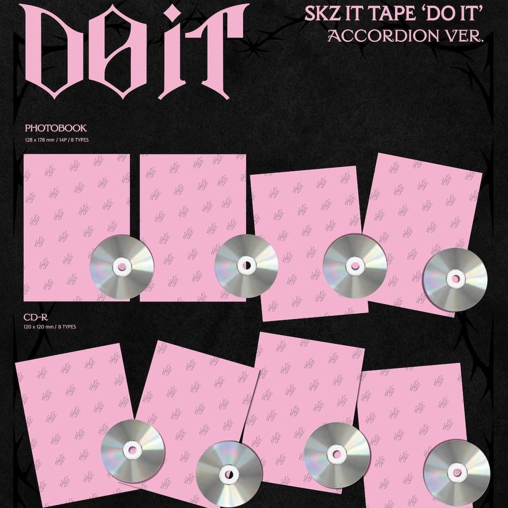 PRE-ORDER BENEFIT: Stray Kids - SKZ IT TAPE [DO IT] (ACCORDION Ver.)