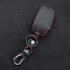 Leather Car Key Cover Bag For    Honda Cr-V Crv Civic Accord Pilot Hr-V Pilot Sport Remote Fobs Shell Case Accessory