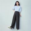 Giordano Women's Linen Blend Wide-Leg Casual Pants