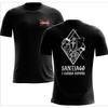 Knight Templar Cross Santiago Spain Men Cotton TShirt Casual Sporty Hipster
