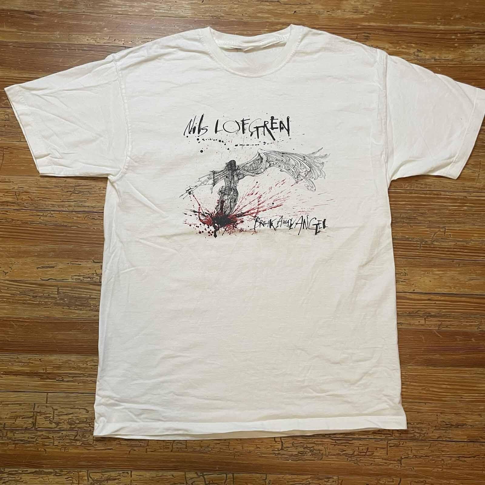Nils Lofgren Break Away Angel Shirt Cotton White Unisex S-5XL IM1414 S разноцветный