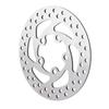   Disc Brake, Stainless Steel 110mm Ventilated Disc with 5 Holes for   Electric Scooter Replacement  