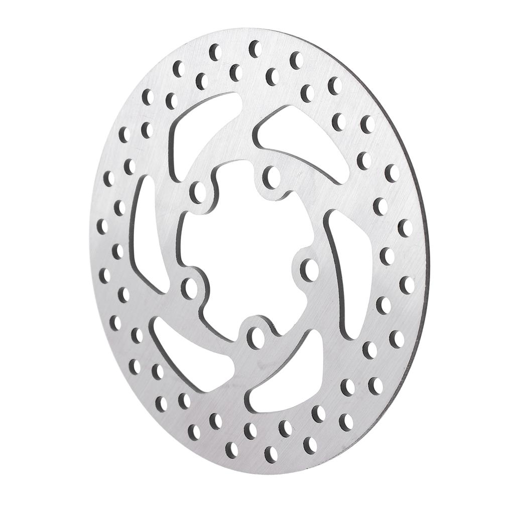 Disc Brake, Stainless Steel 110mm Ventilated Disc with 5 Holes for Electric Scooter Replacement