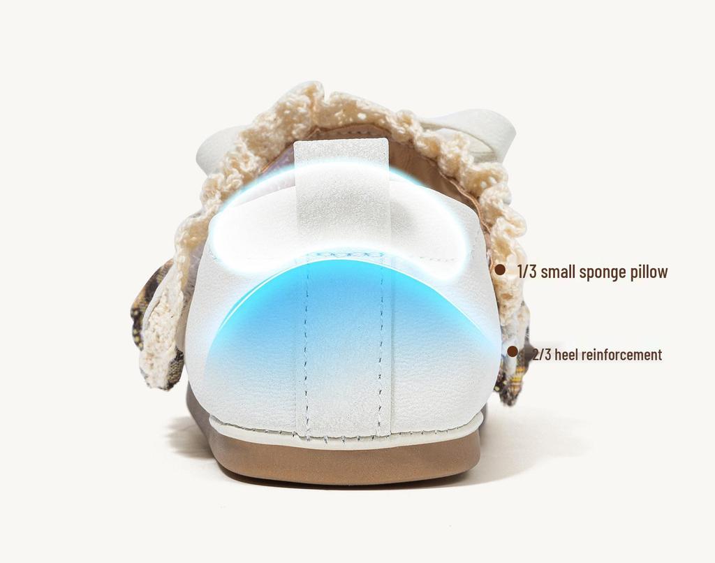 Yingbeimi Girls' First Steps Princess Shoes - 2026 Spring Collection for Kindergarten & Indoor Use