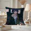 Anime EExperiments LLain Cushion Cover Antidustmite Pillowcase Invisible zipper silky short plush Sofa cushion cover