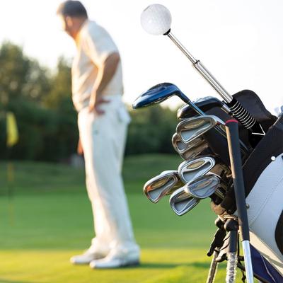 Palo de calentamiento telescópico para golf, entrenador de swing, antideslizante, entrenamiento de fuerza y ritmo, ayuda portátil