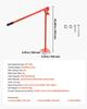 91.4 cm T Post Puller, Heavy Duty Steel Fence Post Puller, 300 kg Load Capacity, Labor-Saving T-Post Remover Tool for Round Fence Posts, Sign Posts &