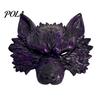Durable Werewolf Mask for Parties Halloween Wolf Mask, Embossed Face Cosplay Party, Clear Vision Costume Adjustable Strap Animal Adults, Trick