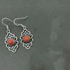 Retro Tibetan Earrings Ethnic Style Versatile Nepalese Niche Earrings Jewelry Stud Earrings Women