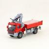1:50 Scale Truck With Crane Toy Car Engineering Vehicle Diecast Model Educational Collection Gift For Kid