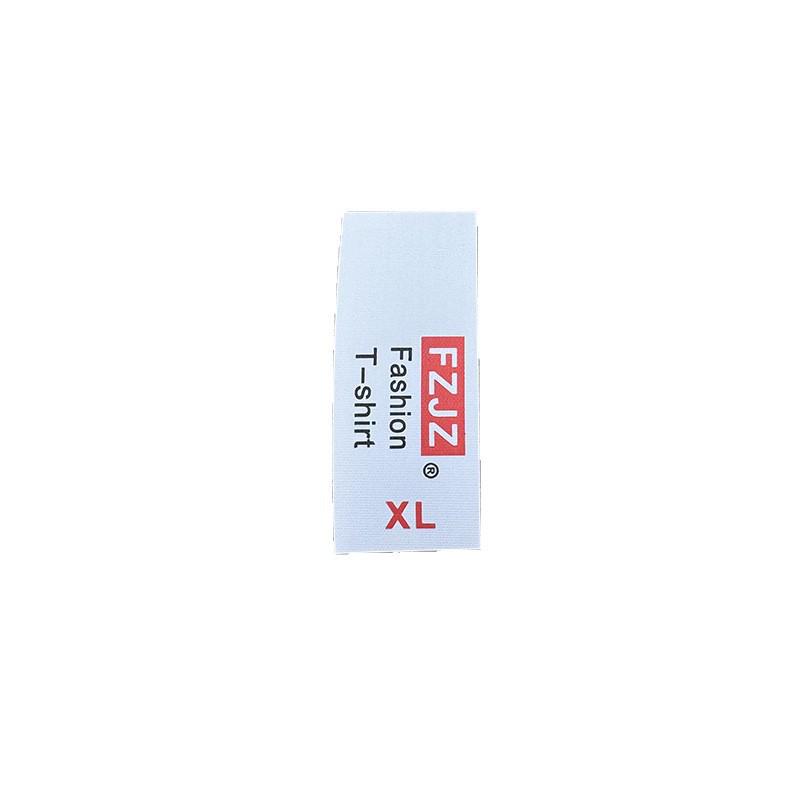 Tearable Washable Woven Clothing Neck Labels for Home Textile and Bedding