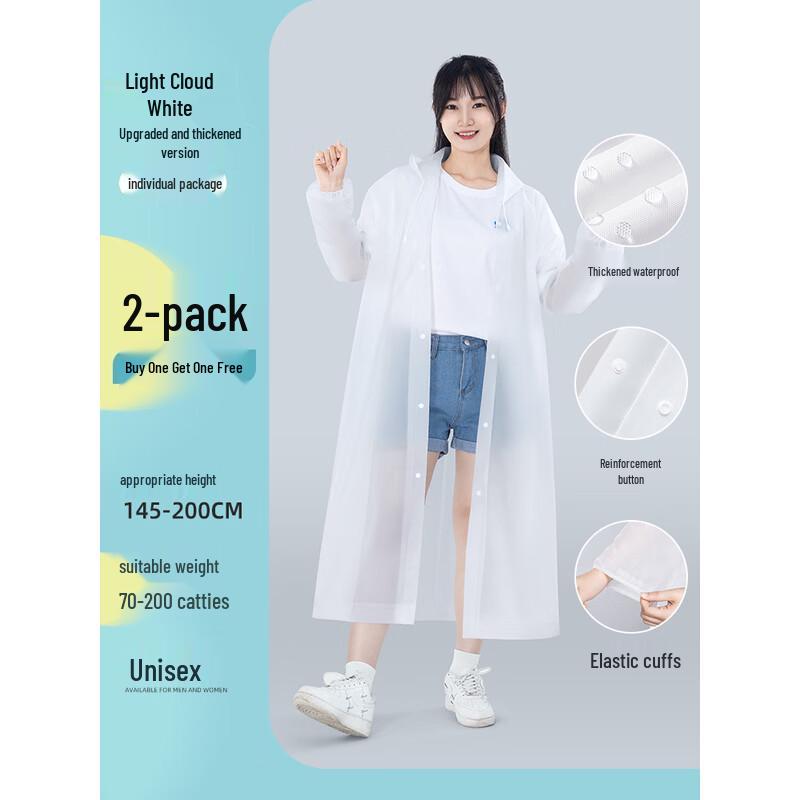 Children s Disposable Rain Shoe Covers & Raincoat Set