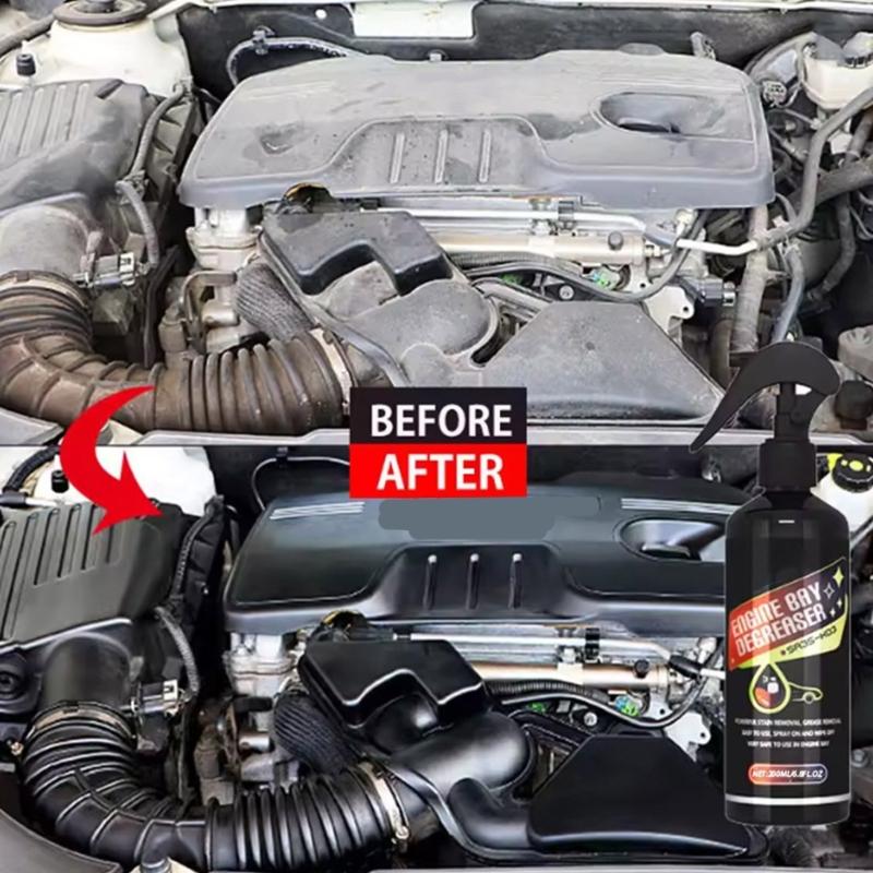 Multipurpose Vehicle Engine Cleaner Powerful Oil Removal Solution Safe Grease & Stain Remover for Engine Bays