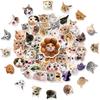 10/30/50pcs Cute Cat Sticker Toys Aesthetic Children Korean Decoration Scrapbooking Stationery School Supplies Toy for Kids TMZ