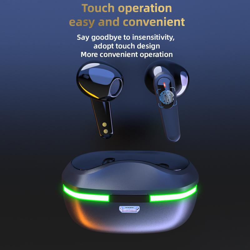 Pro 60 TWS Wireless Bluetooth Headset Air Pro Earbuds with Mic Wireless Headphones Hearing Aids Stereo Fone Bluetooth Earphones