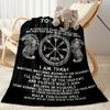 Viking Compass And Wolves Blankets Are Suitable for Living Rooms,making Them an Ideal Choice for Outdoor Travel and Gifts.