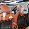 Multifunctional Car Storage Tissue Drink Car Rear Seat Car Seat Back Storage Rear Seat PU Easy Car Interior with Cell Phone Holder and 2 Hooks Box,