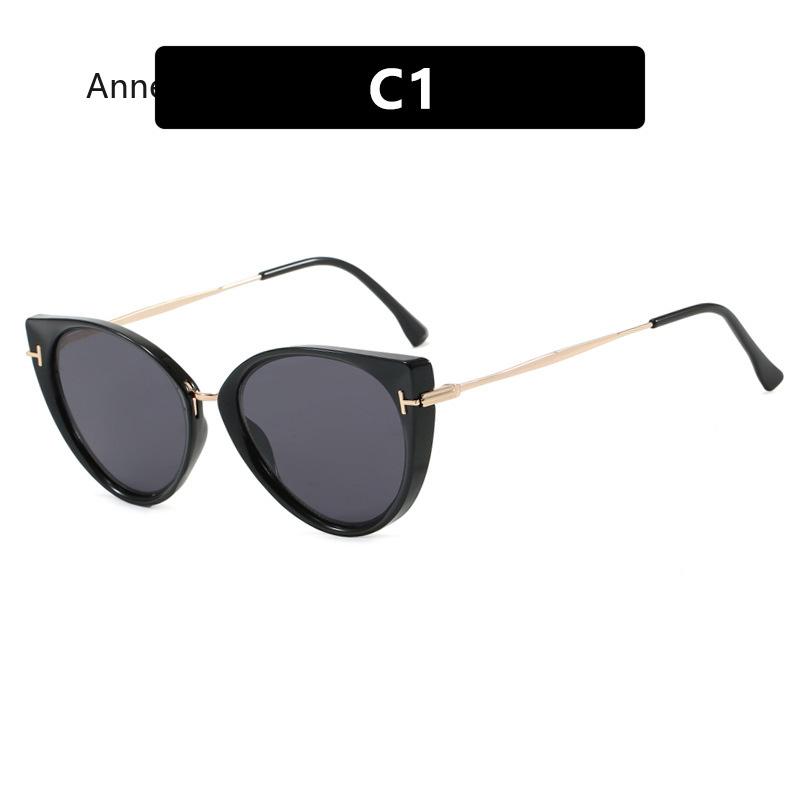 Oversized Frame Sunglasses for Women Oval Black Sun Glasses Trendy and Fashionable UV400 Sunglass Eyewear Gafas De Sol Designer