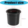 Beverage Holder for Vehicles and Marine Use with Quick Drain System To Avoid Water Accumulation Sturdy Construction for Longevity