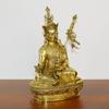Feng Shui High 21cm Copper Lotus Master Buddha Statue Tibetan Tantric Supplies Decoration