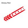 Motorcycle Fender Stickers Scooter Refit Striped Vinyl Decals Waterproof Safety Warning Tape Moto Styling Decoration Accessories